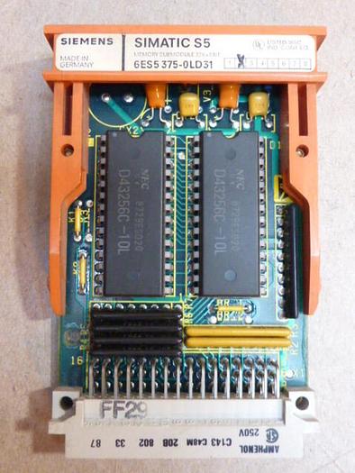 Used SIEMENS Memory Submodule 6ES5 375-0LD31 #29850
