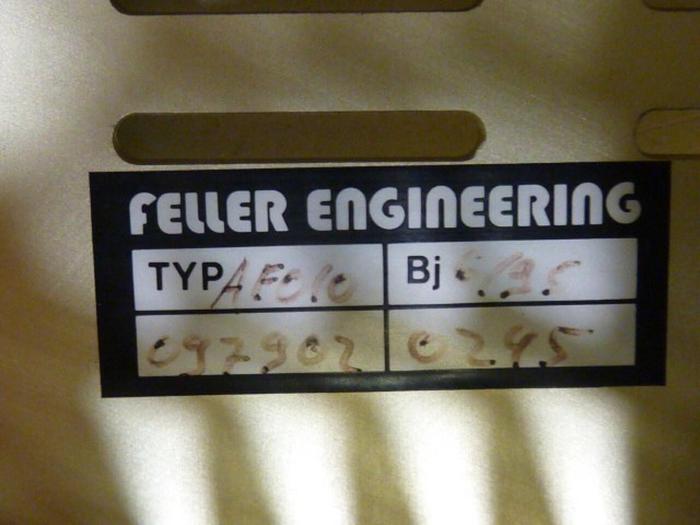 Used FELLER ENGINEERING Rack AF010 #67435