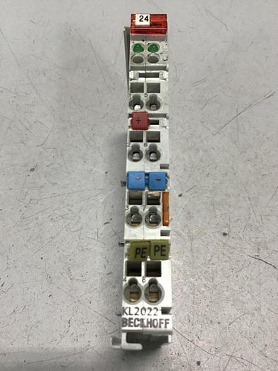 Used BECKHOFF Digital Output Module KL2022 #125216