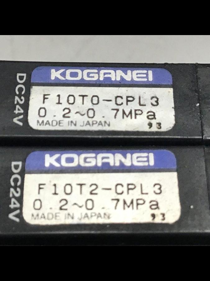 Used KOGANEI Manifold w/ Valves F10M10AJ USED