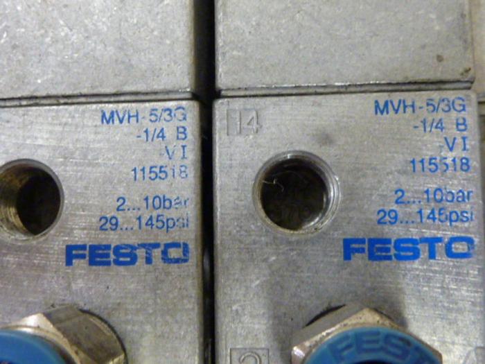 Used FESTO Control Block / Valve Terminal IFB8-02 #52868