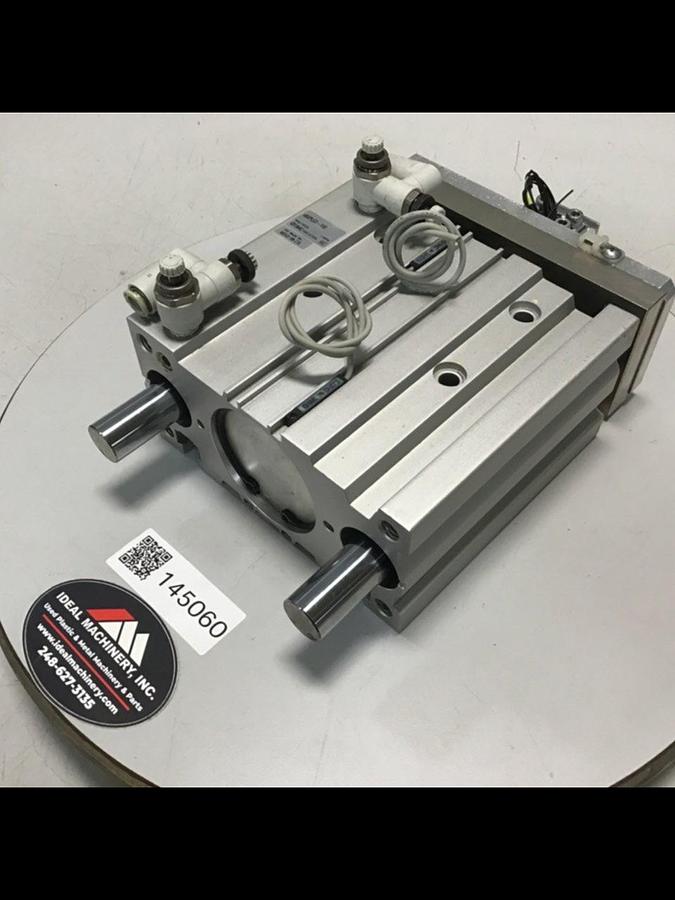 Used SMC Compact Guide Cylinder MGPL63-100-Z73L Used #145060
