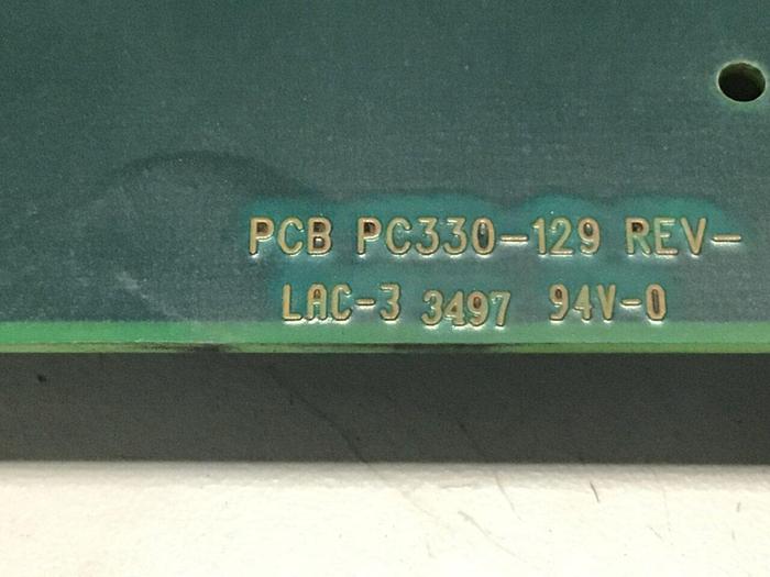 Used VAN DORN Operator Interface Board 330129 PC330-129 330-129 Used