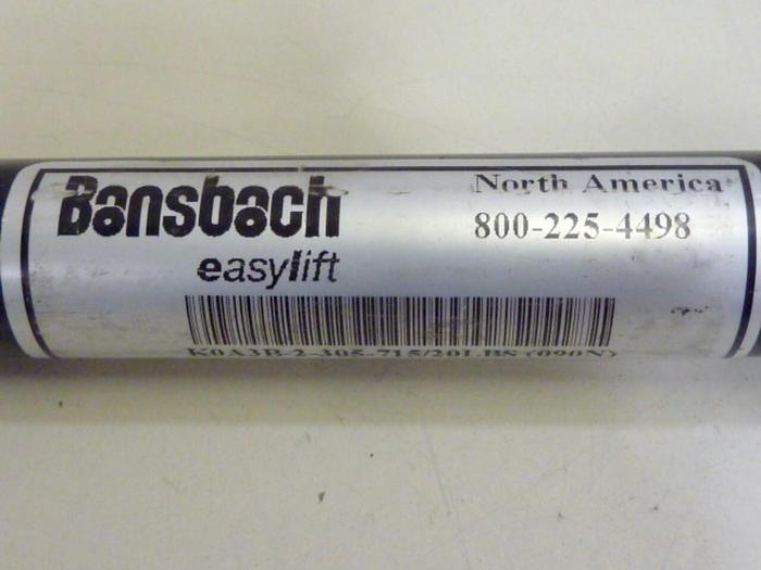 Used BANSBACH Easylift Gas Spring K0A3B-2-305-715/20LBS #67596