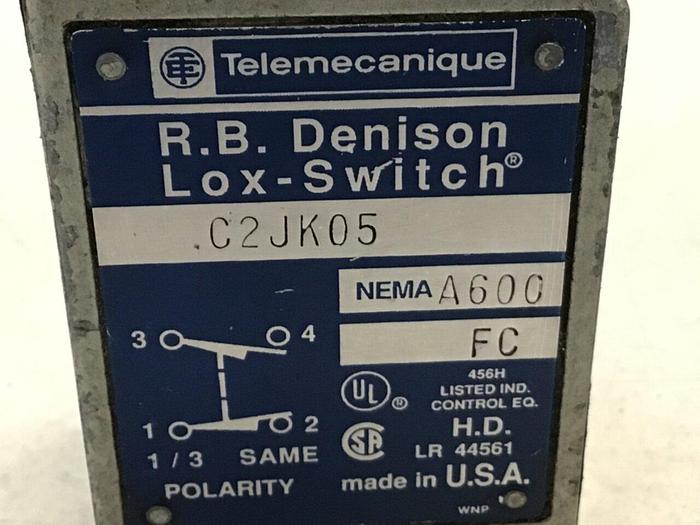 Used TELEMECANIQUE Lox-Switch C2JK05 #121791