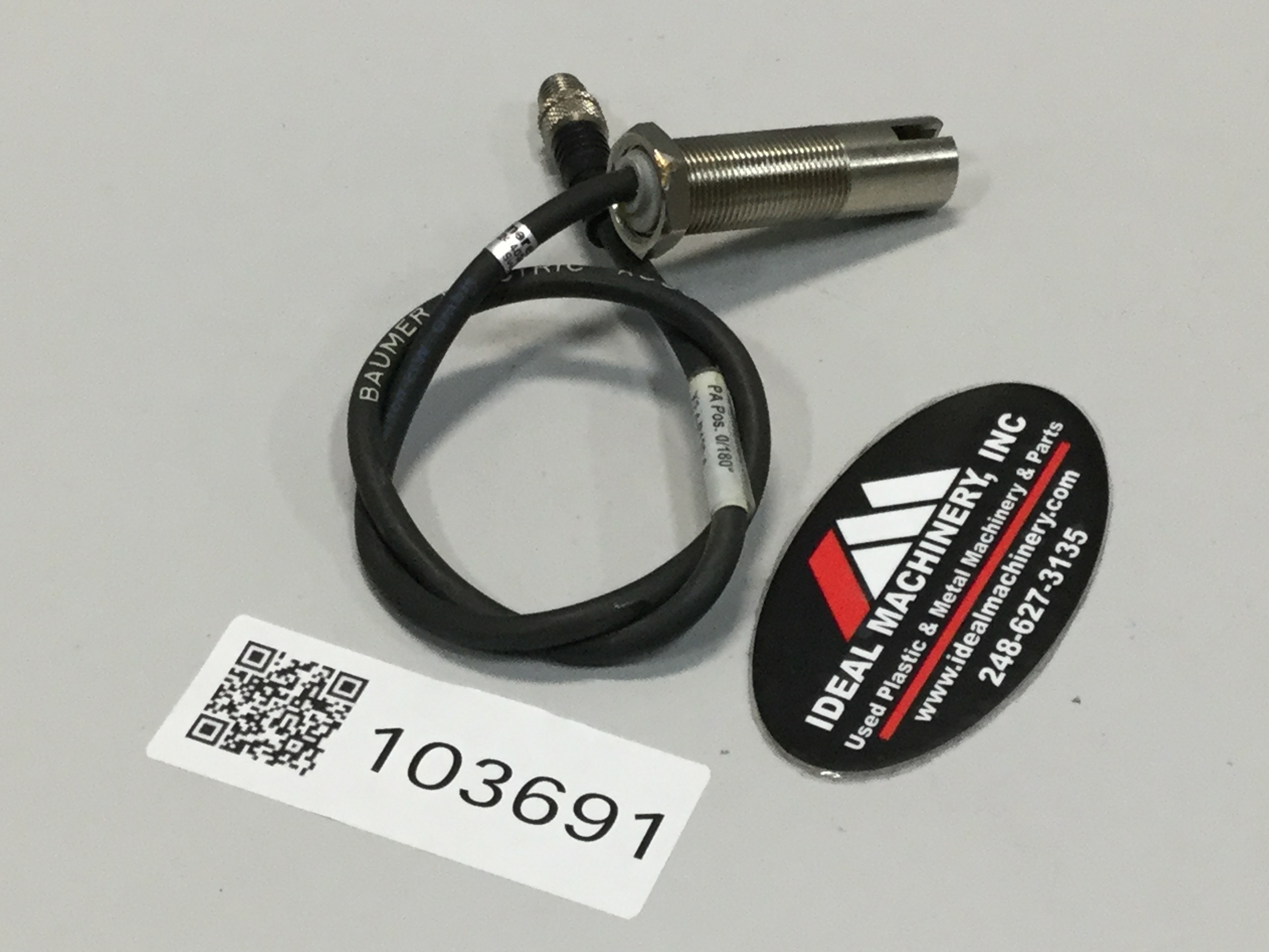Used BAUMER ELECTRIC Proximity Sensor FEG 14.24/403858 USED