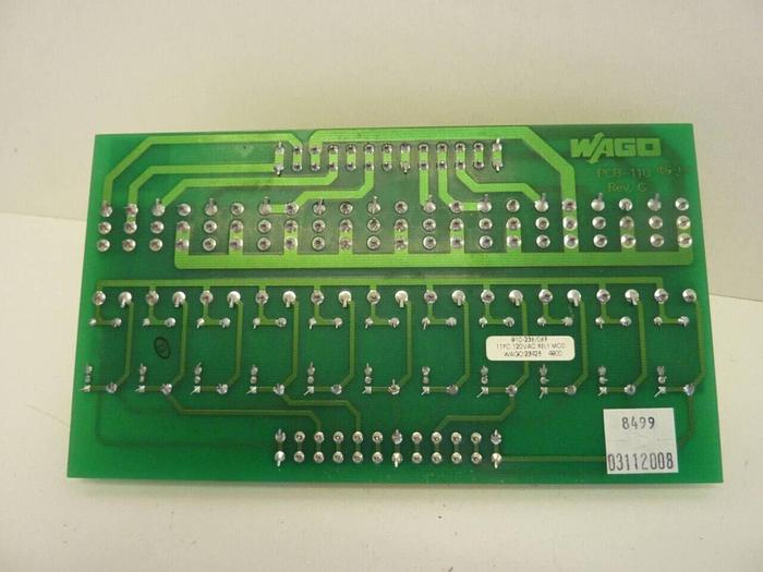 Used WAGO Circuit Board Relay Module 810-236/069 #8499