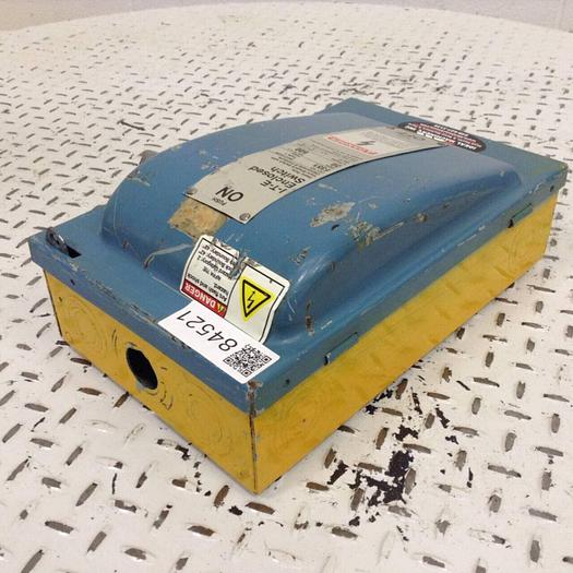 Used SIEMENS 30 Amp Disconnect Switch F351 #84521
