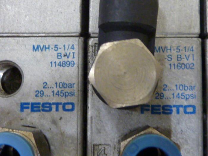 Used FESTO Control Block / Valve Terminal IFB8-02 #52833