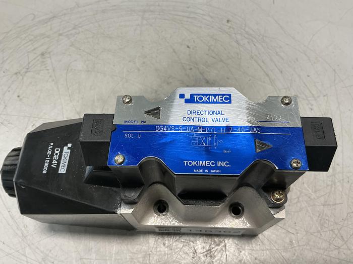 Used TOKIMEC DG4VS-5-0A-M-P7L-H-7-40-JA5