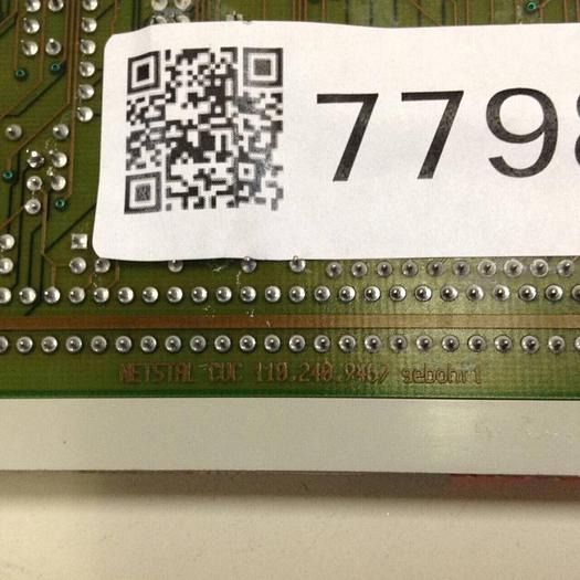 Used NETSTAL Circuit Board CUC 110.240.9468 #77981