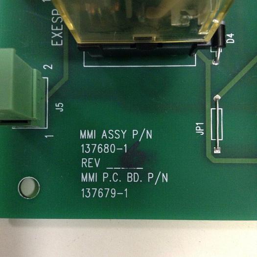 Used MOTOMAN ROBOTICS Relay Board 137679-1 #76960