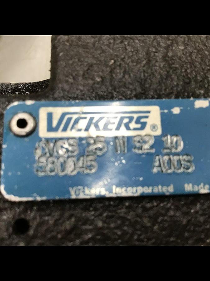 Used VICKERS Valve CVCS25NS210 Used