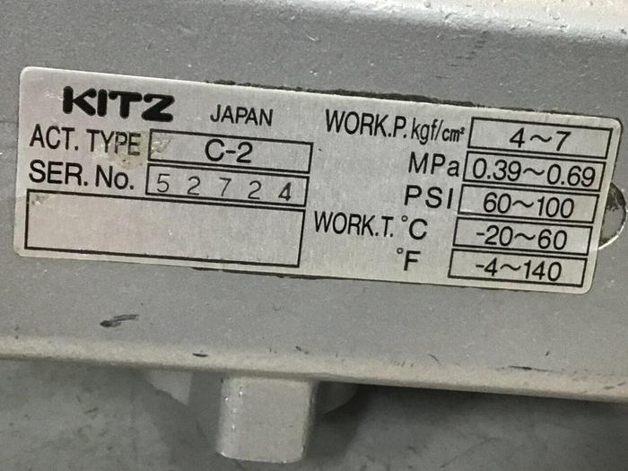 Used KITZ Control Flow Valve C-2 #125088