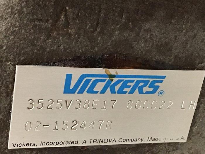 Used VICKERS Pump 3525V38E17 86CC22 LH #137389