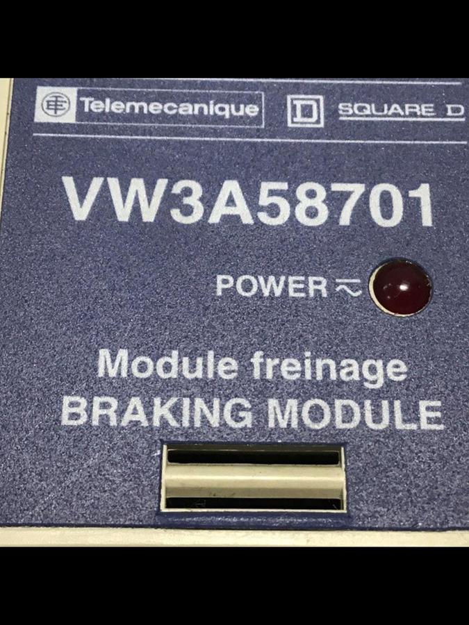 Used TELEMECANIQUE Braking Module VW3A58701 Used