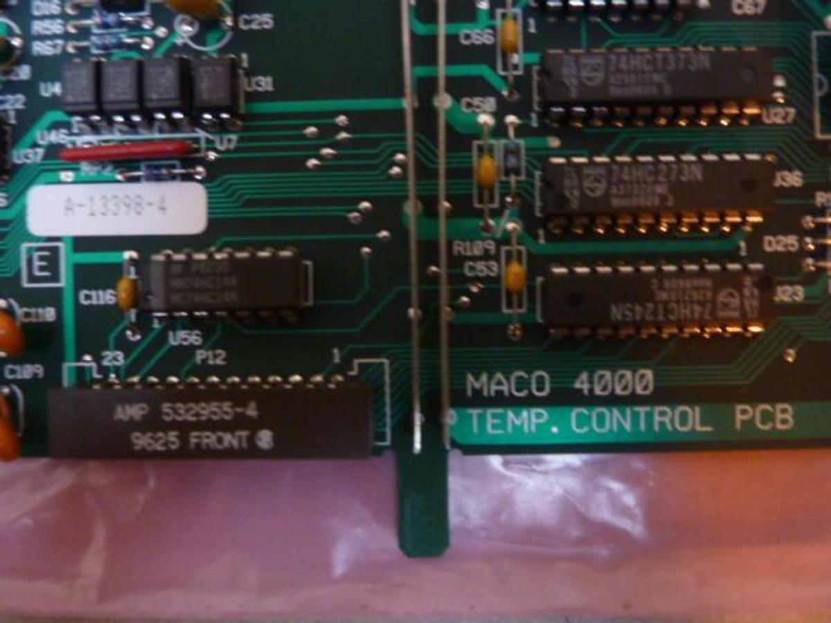 Used BARBER COLMAN Temp Control Circuit Board A-13398-4 Used