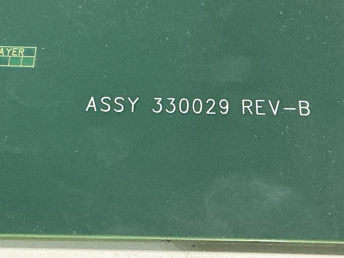 Used VAN DORN ASSY 330029 REV-B