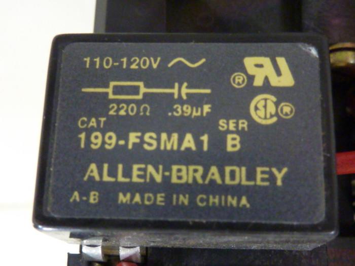 Used ALLEN BRADLEY Contactor 509-TOD SER B #53446