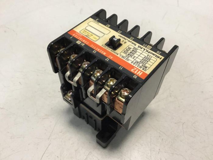 Used HITACHI AC Magnetic Contactor H12 #123998