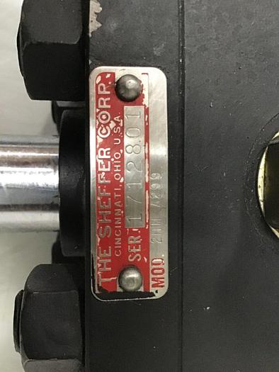 Used SHEFFER Injection Sled Cylinder 2HH A299 #141169