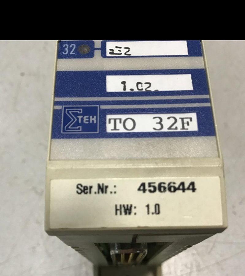 Used SIGMATEK Module TO32F 01-007-325 USED