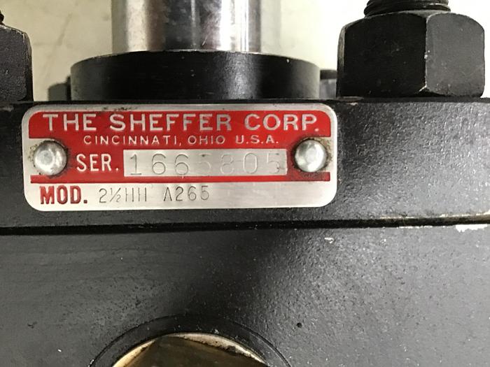 Used SHEFFER Sled Cylinder 2.5HH A265 Used 141651