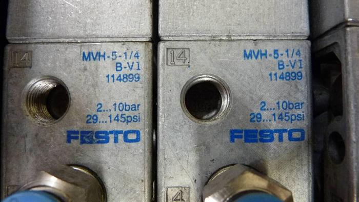 Used FESTO Control Block / Valve Terminal IFB8-02 #52722