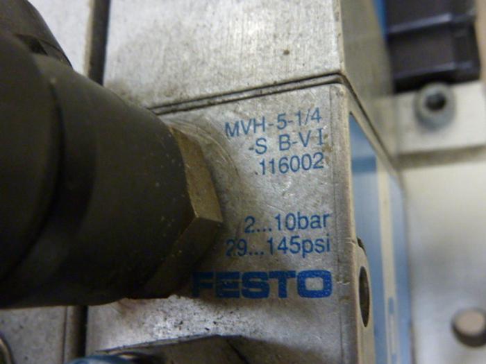 Used FESTO Control Block / Valve Terminal IFB8-02 #52821