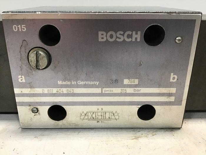 Used BOSCH Valve 0 811 404 843 USED