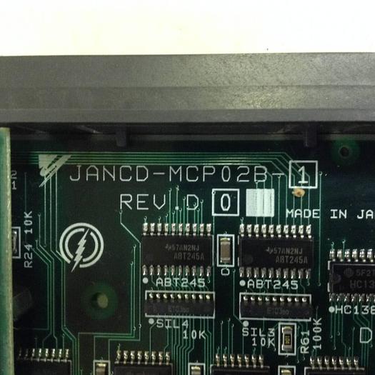 Used YASKAWA Circuit Board JANCD-MCP02B-1 REV D #76701