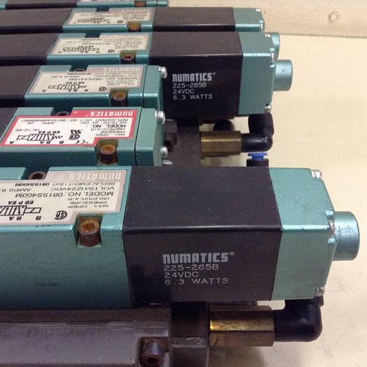 Used NUMATICS Control Block w/ Valves 082SS400M #80003