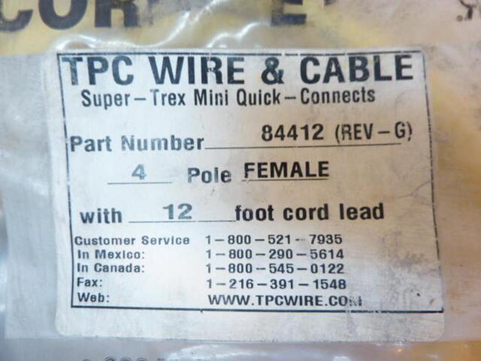 TPC WIRE & CABLE Cable 84412 #38799