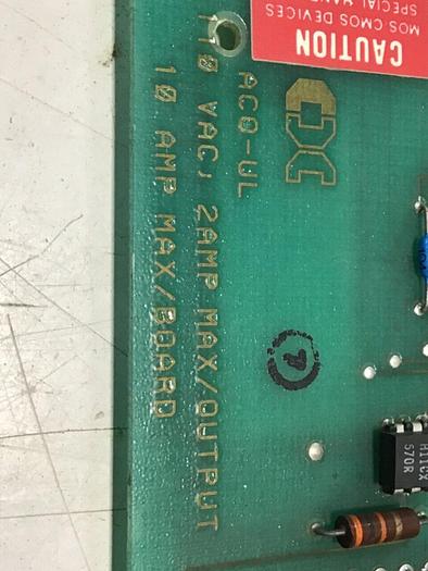 Used CINCINNATI MILACRON Output Board 3-531-3563A #141640