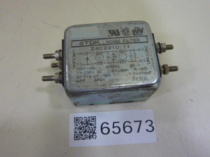 Used TDK Noise Filter ZAC2210-11 #65673