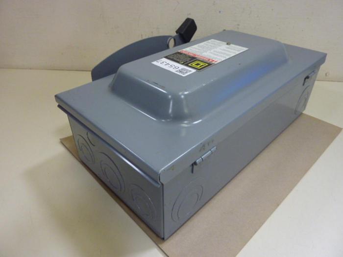 Used SQUARE D 100 Amp Safety Switch D323N #65437