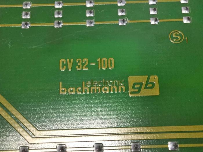 Used BACHMANN ELECTRONIC Sound Decoder DCC Circuit Board CV32100 #93562