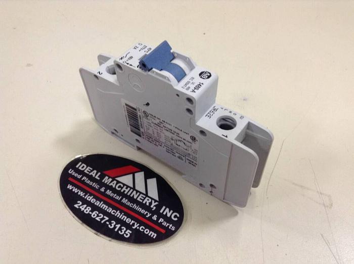 Used ALLEN BRADLEY 2 Amp Circuit Breaker 1489-A1D020 SER A #75182