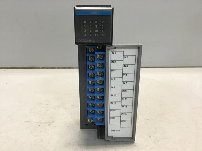Used ALLEN BRADLEY Input Module 1746-IV16 SER C #118511