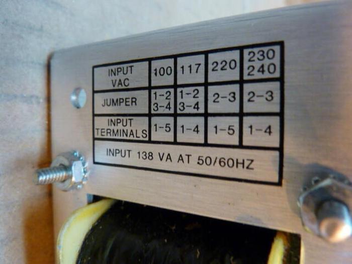 Used EMERSON Power Supply 15N3 #22928