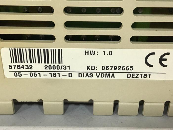 Used SIGMATEK Conversion Module DEZ 181 #131237