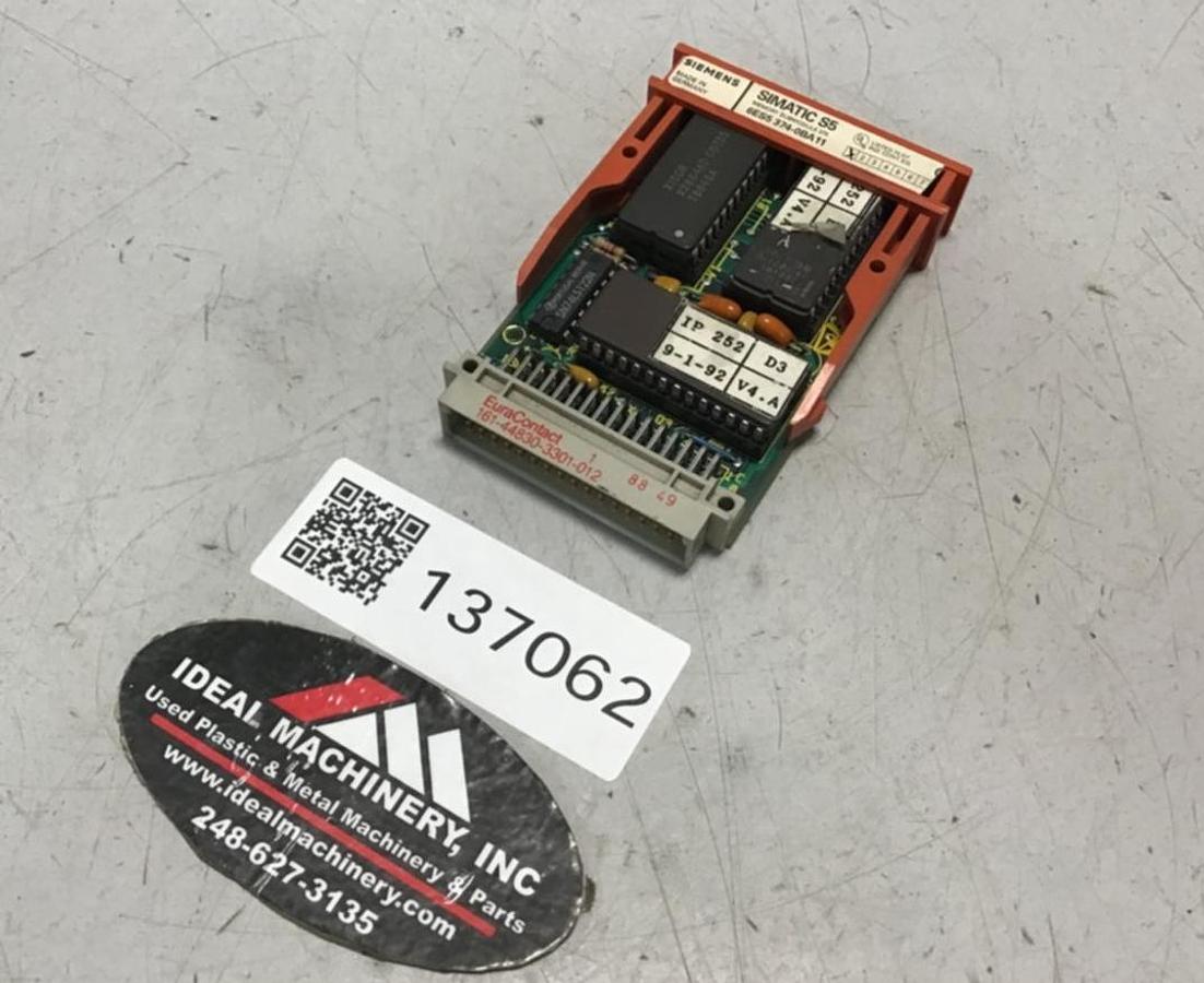 Used SIEMENS / VAN DORN SIMATIC S5 Memory 6ES5 374-0BA11 USED