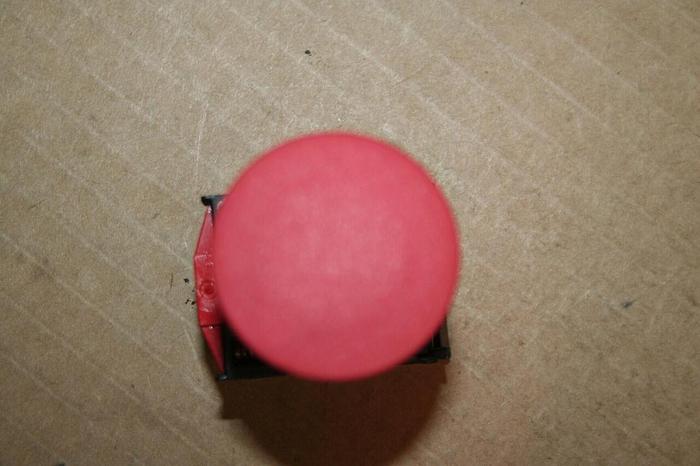 Used GE CEMA Push Button PB513 RED Used