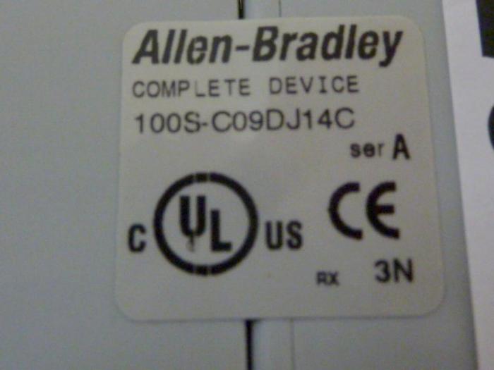 Used ALLEN BRADLEY Contactor 100S-C09DJ14C SER A #63657