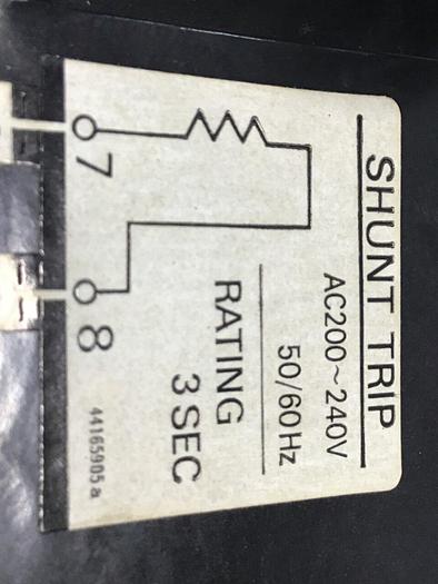 Used FUJI ELECTRIC 150 Amp Auto Breaker SA203K #140843