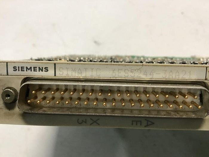 Used SIEMENS Thermocouple Input Module 6ES5 244-3AA21 Used