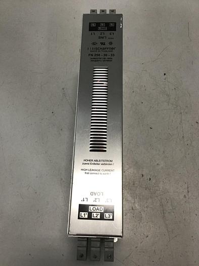 Used SCHAFFNER Power Line Filter FN258-30-33 #135033