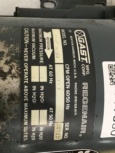 Used LORRAINE 1.5 HP Motor R604130D J823 #117830