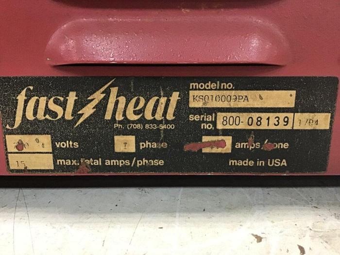 Used FAST HEAT Heat Control KS010009PA #137565