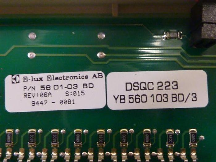 Used ABB I/O Board DSQC 223 YB560103BD/3 Used